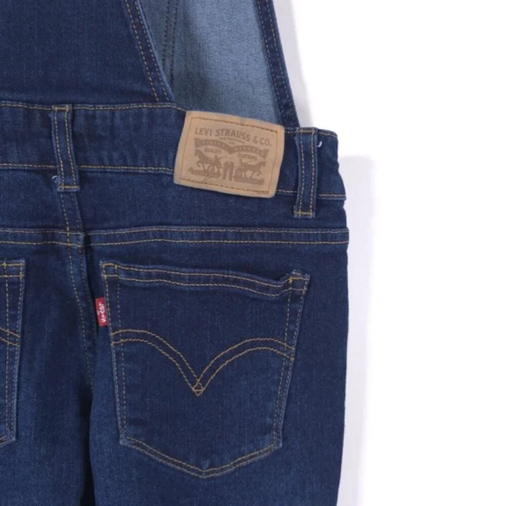 Levi’s‎ OVERALL Girlfriend Adjustable Shoulder Straps Size 14 Reg Girls